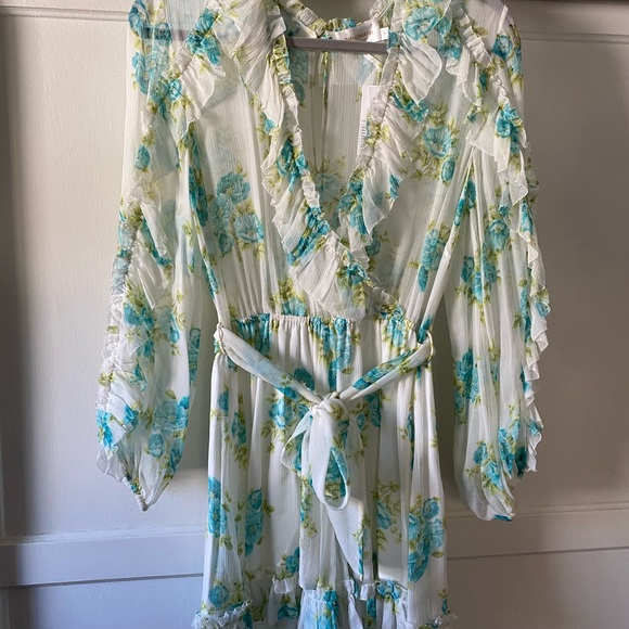 Zimmerman silk floral romper/playsuit - Picture 4 of 4